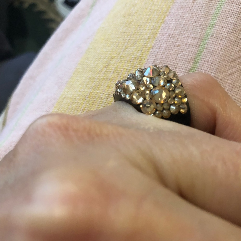 Swarovski Crystal Statement Ring - image 3